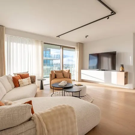 דירה Deluxe 3br With Spectacular Views אוסטנדה